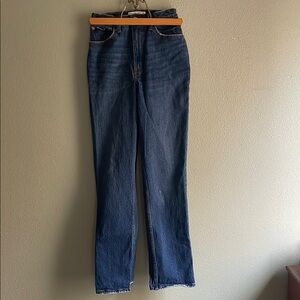 Abercrombie 90s straight ultra high rise Jean